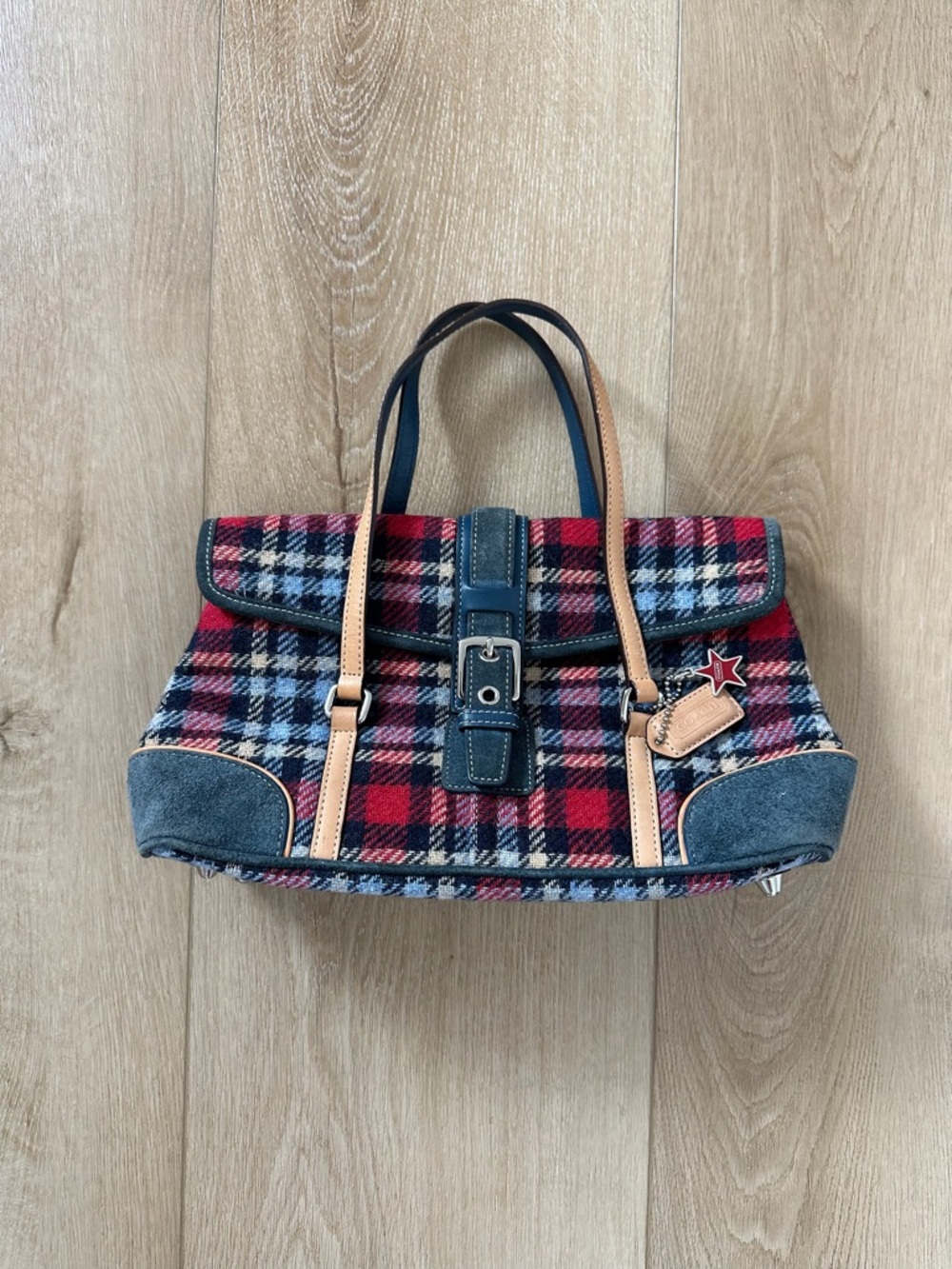Coach Derby Tartan 1411 Bag.